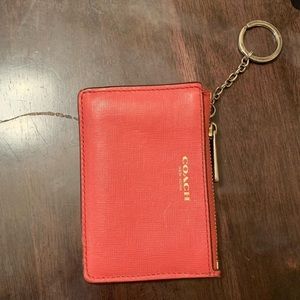 Coach keychain/ ID holder